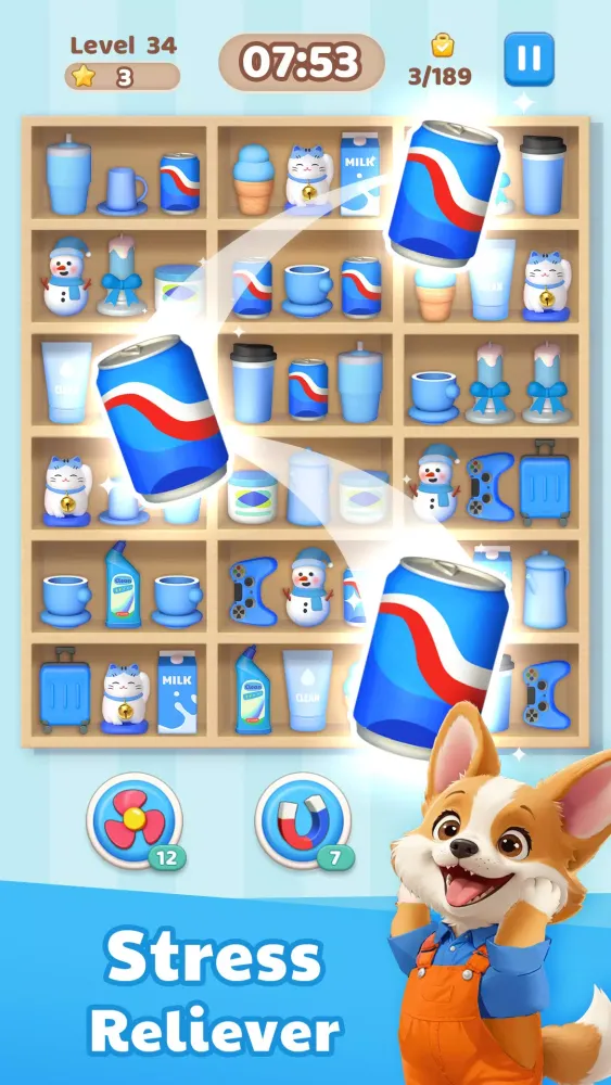 3D Goods Store: Sorting Games 스크린샷