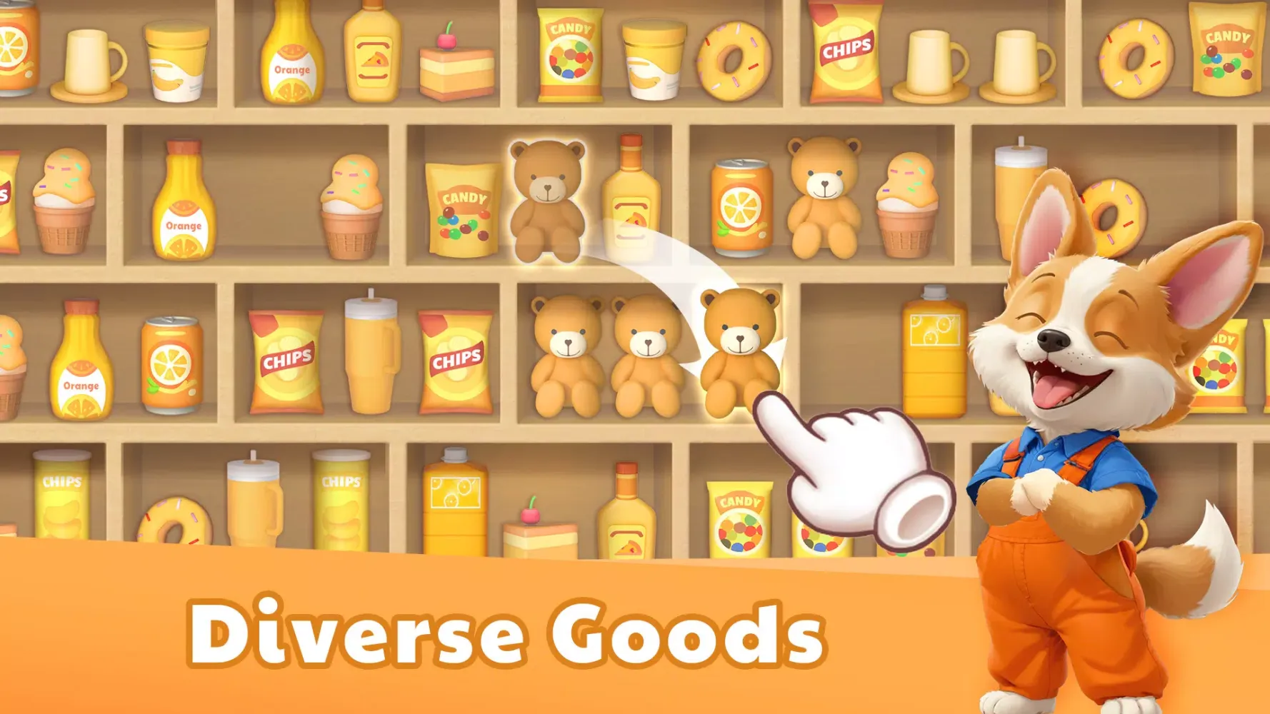 3D Goods Store: Sorting Games 스크린샷