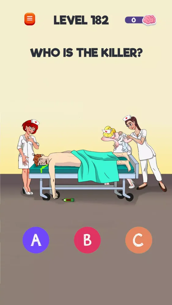 Capturas de tela do Riddle Test