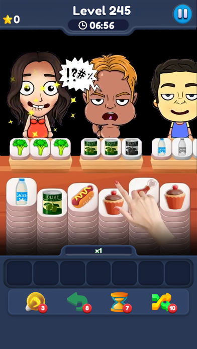 Food Match 3D: Tile Puzzle Ekran Görüntüleri