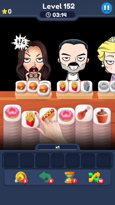 Food Match 3D: Tile Puzzle Ekran Görüntüleri