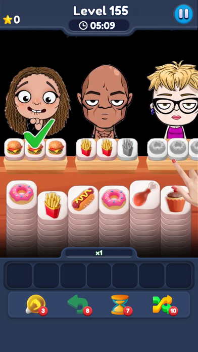 Food Match 3D: Tile Puzzle Ekran Görüntüleri