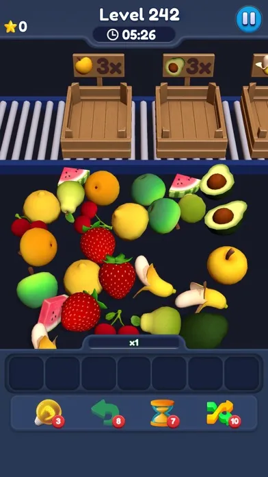 Ảnh chụp màn hình của Food Match 3D: Tile Puzzle