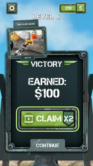 Capturas de tela do Mortar Clash 3D: Battle Games