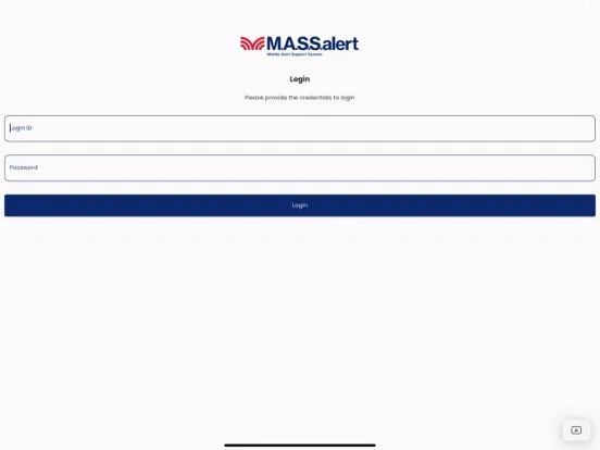 MassAlert iPad 应用截图