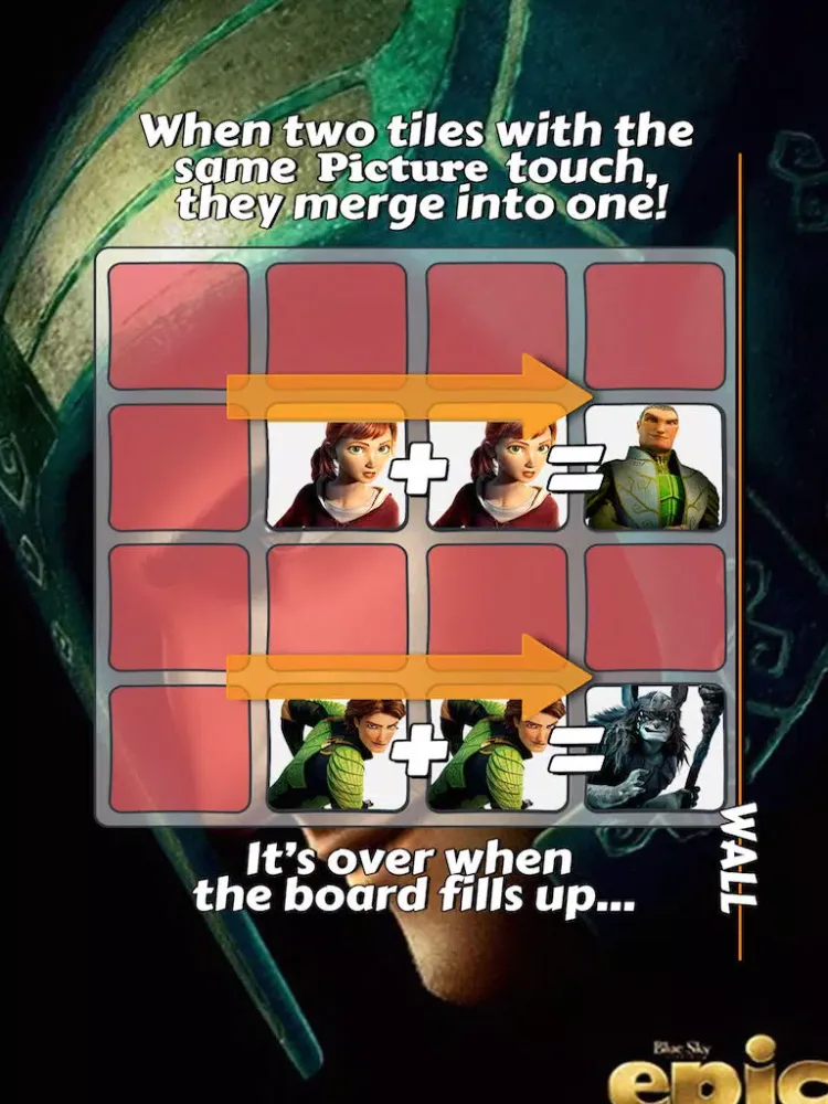 Zrzuty ekranu 2048 PUZZLE " Epic " Edition Anime Logic Game Character.s iPad 