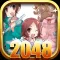 2048 PUZZLE " Mangirl! " Edition Anime Logic Game Character.s