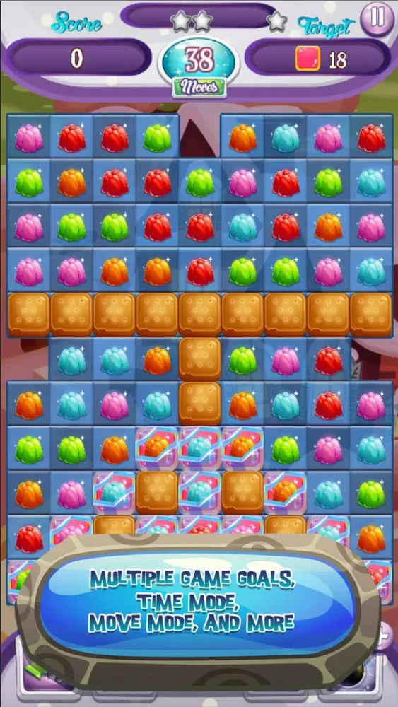 Wild Wolf Pet Candy Hunter Color Match Pop Game Screenshots