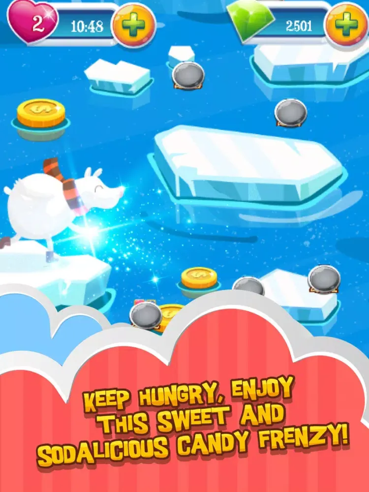 Скриншоты Lovely Couple Sweet Candy Puzzle Match 3 Game iPad 