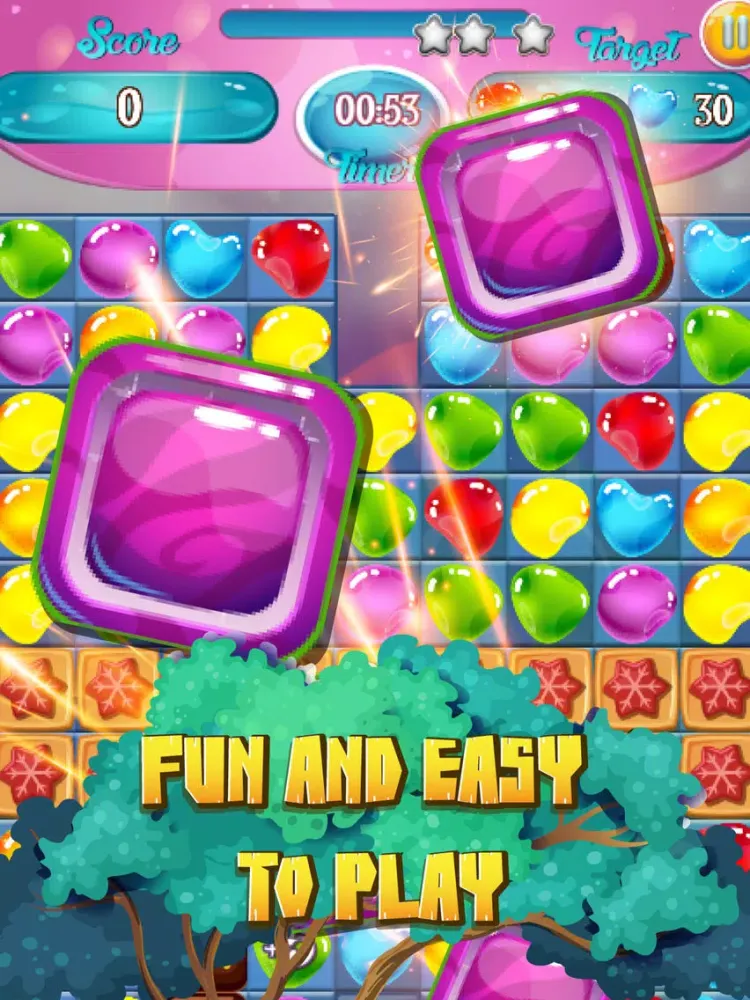 Frenzy Match Color Candy Game iPad  سکرین شاٹس