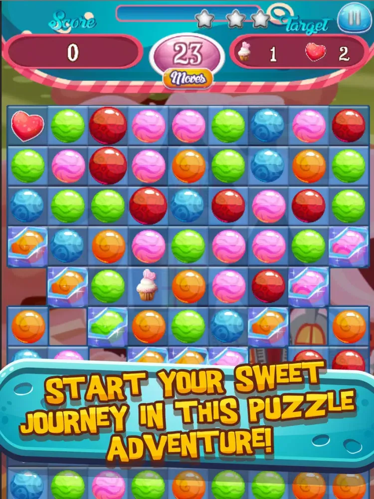 Frenzy Match Color Candy Game iPad  سکرین شاٹس