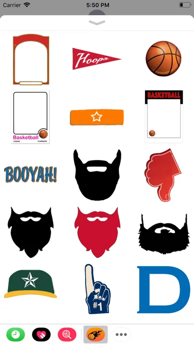 Captures d'écran de Basketball Hoops Sticker Pack