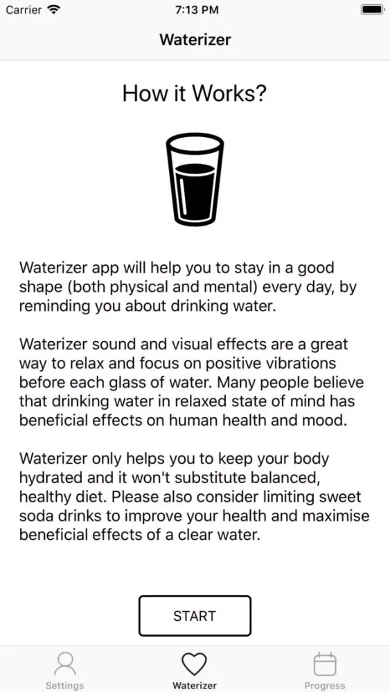 Capturas de pantalla de Waterizer