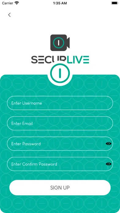 Captures d'écran de SecurLive