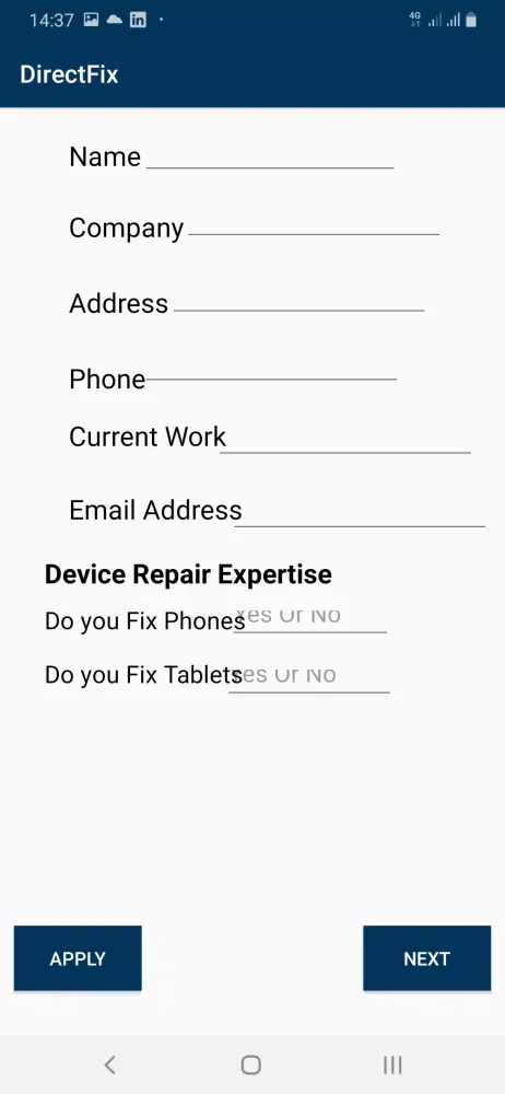 Directfix應用截圖