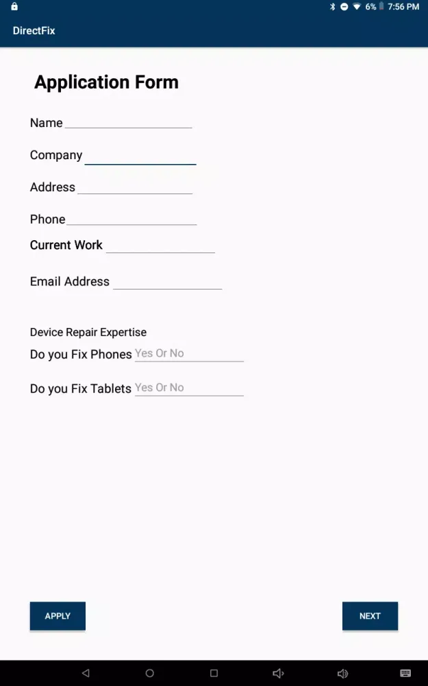 Directfix應用截圖