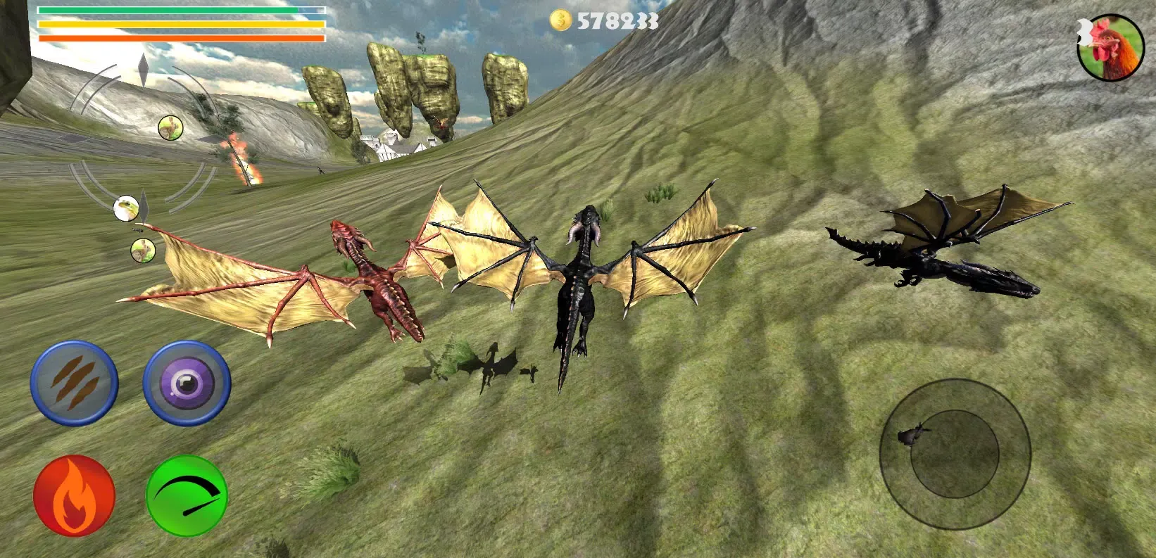 تصاویر Eagle Wolf Dragon