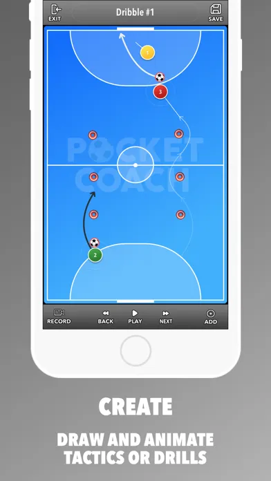 Скриншоты Pocket Coach: Futsal Board