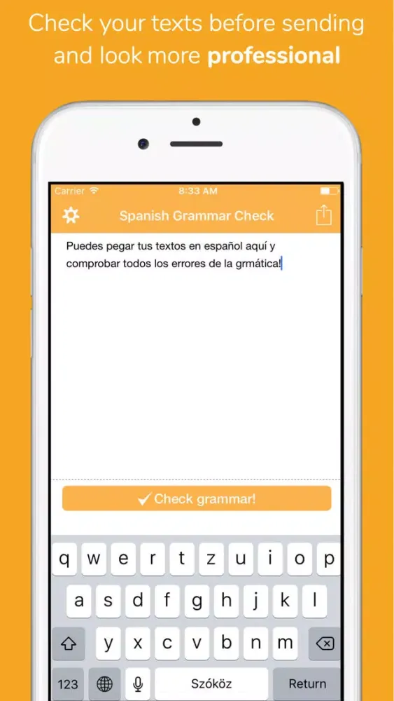 Corrígeme Pro - Spanish Spelling and Grammar check应用截图