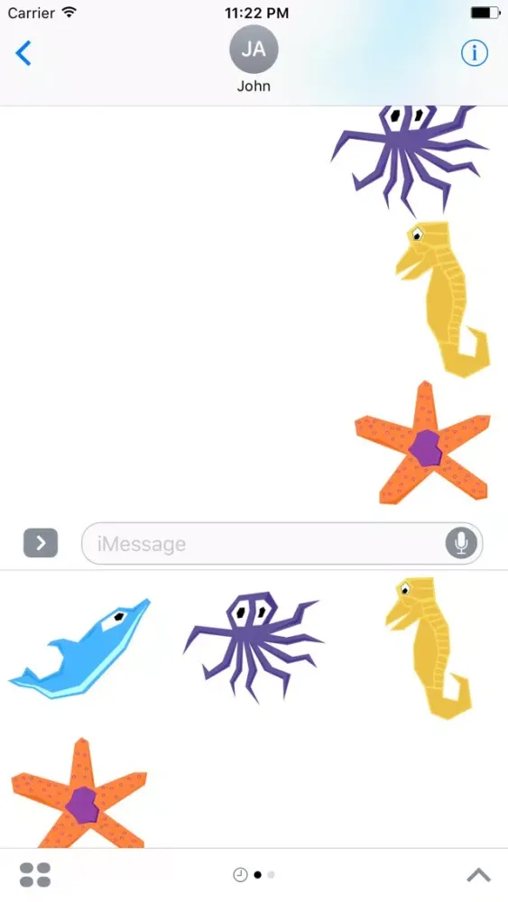 Sea Animals Sticker Pack应用截图