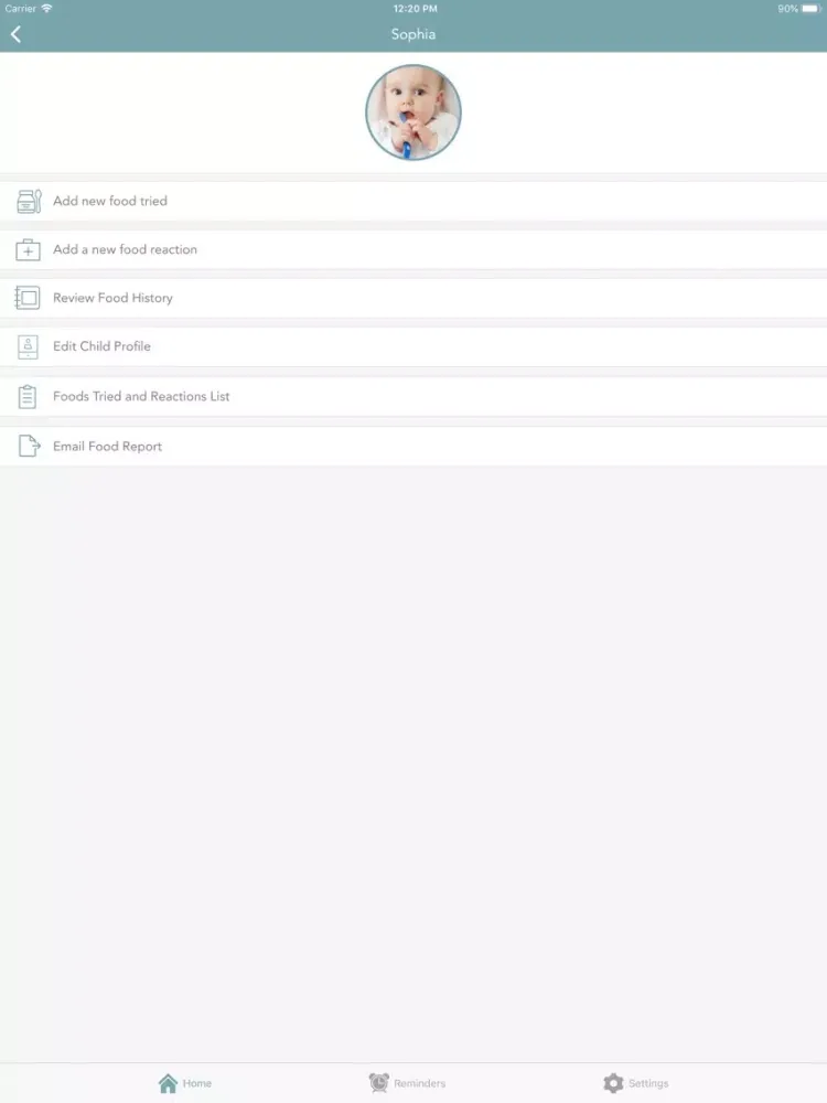 Скриншоты Baby's First Foods iPad 