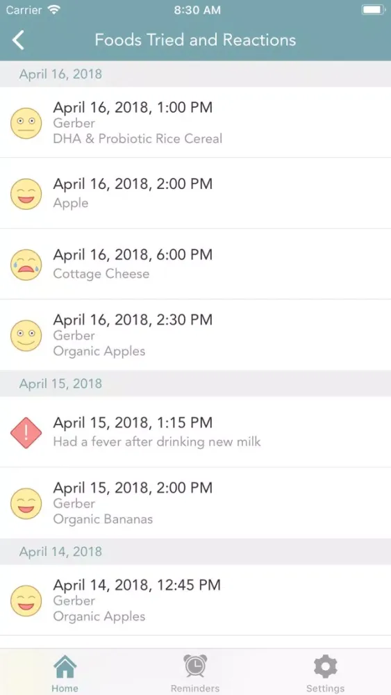 Скриншоты Baby's First Foods
