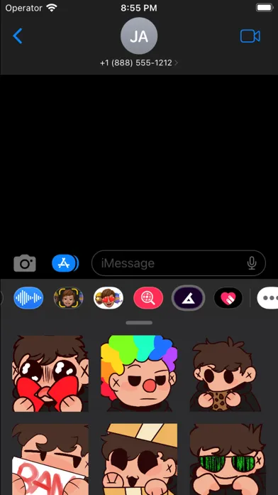 6vz's Stickers Ekran Görüntüleri