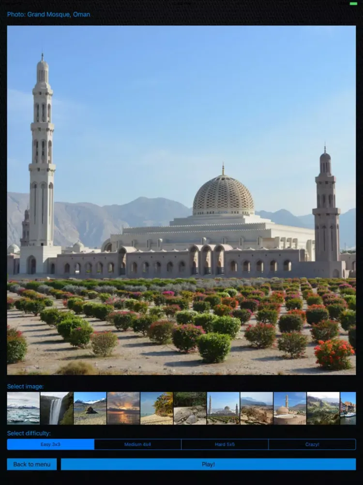 ภาพหน้าจอของ Slide Puzzle World iPad 