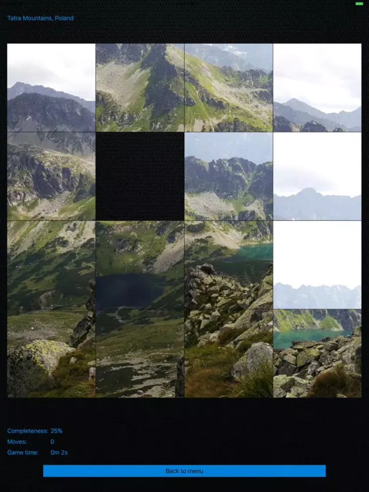 ภาพหน้าจอของ Slide Puzzle World iPad 
