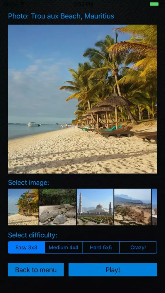 ภาพหน้าจอของ Slide Puzzle World