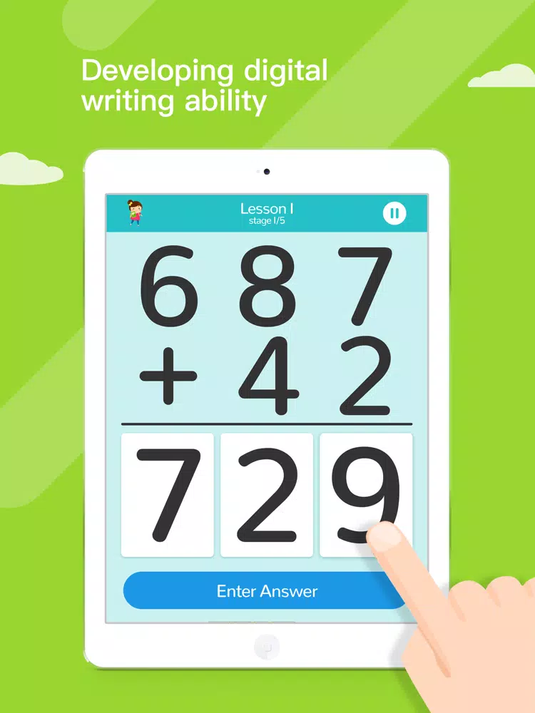 Math Club Learner:Easy Math iPad 应用截图