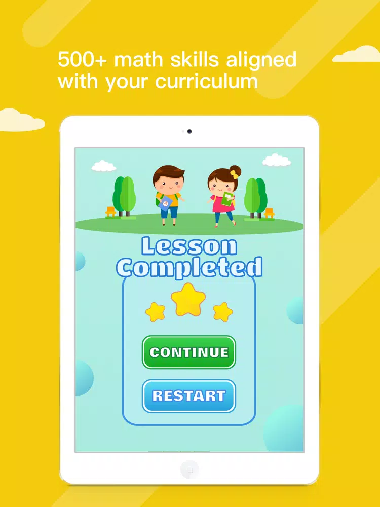 Math Club Learner:Easy Math iPad 应用截图