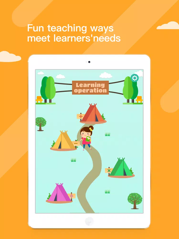 Math Club Learner:Easy Math iPad 应用截图