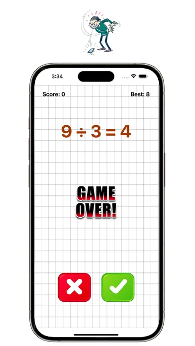 Screenshot di Brain Games - Quick Calculate