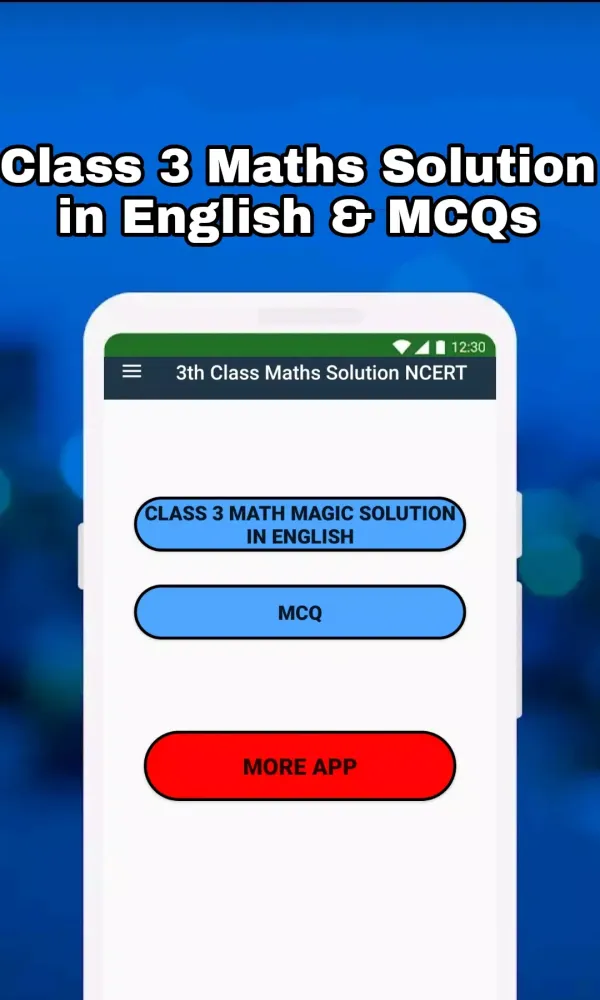 Ảnh chụp màn hình của Class 3 Maths in English