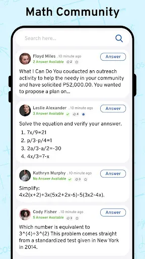 Math Scanner - Math Solutions Screenshots
