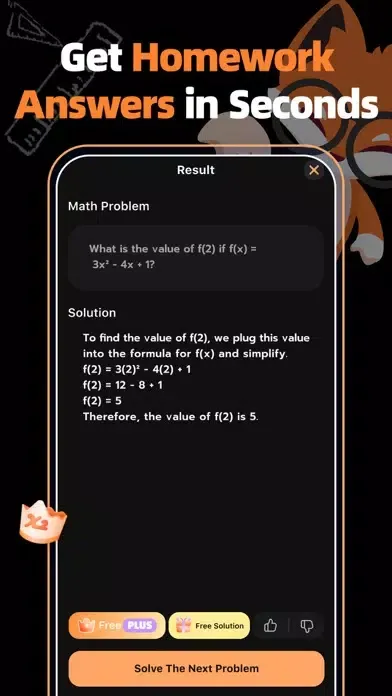 Quick Math:Question AI Answers سکرین شاٹس