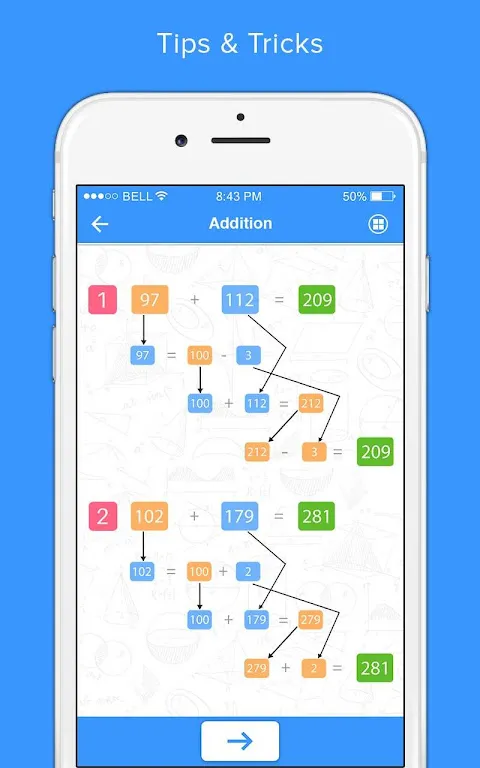 Screenshot di Maths Tricks