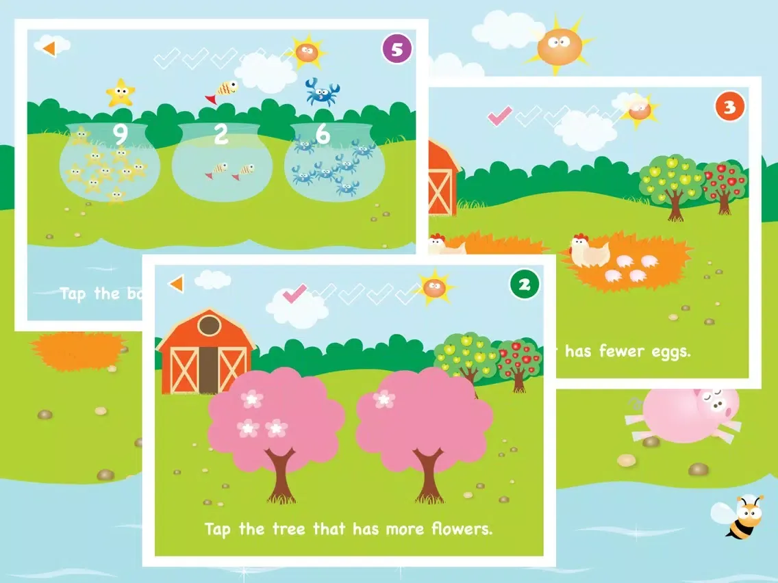 Preschool and Kindergarten Math Games & Activities iPad  스크린샷