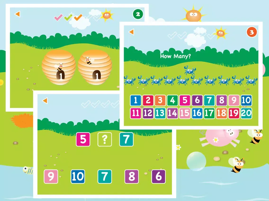 Preschool and Kindergarten Math Games & Activities iPad  스크린샷