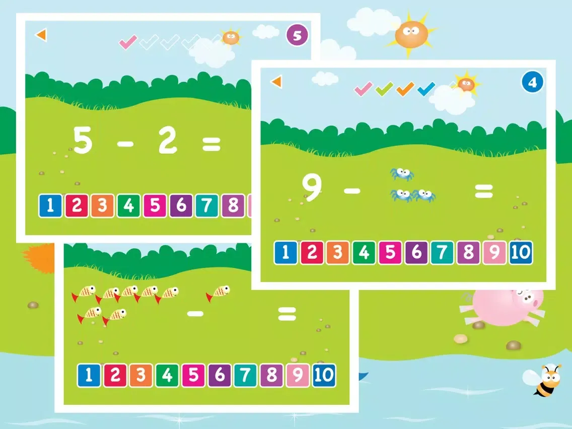 Preschool and Kindergarten Math Games & Activities iPad  스크린샷