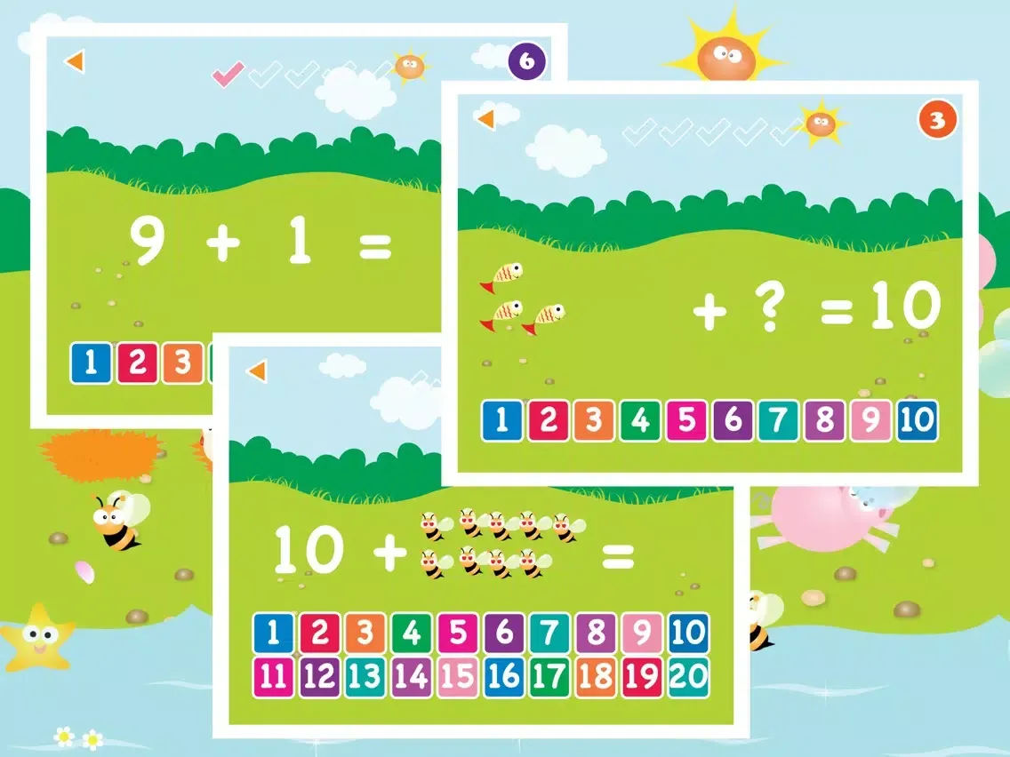 Preschool and Kindergarten Math Games & Activities iPad  스크린샷