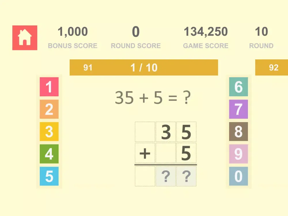 Скриншоты Shem Leader : Math Quiz NAS 2 iPad 