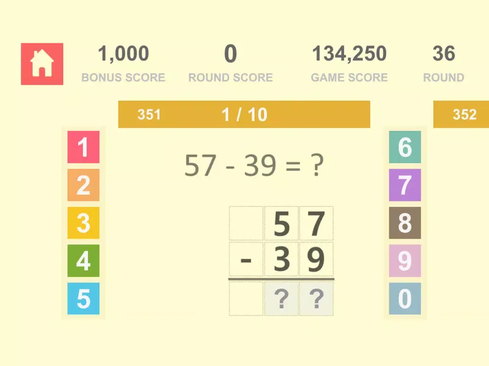 Скриншоты Shem Leader : Math Quiz NAS 2 iPad 