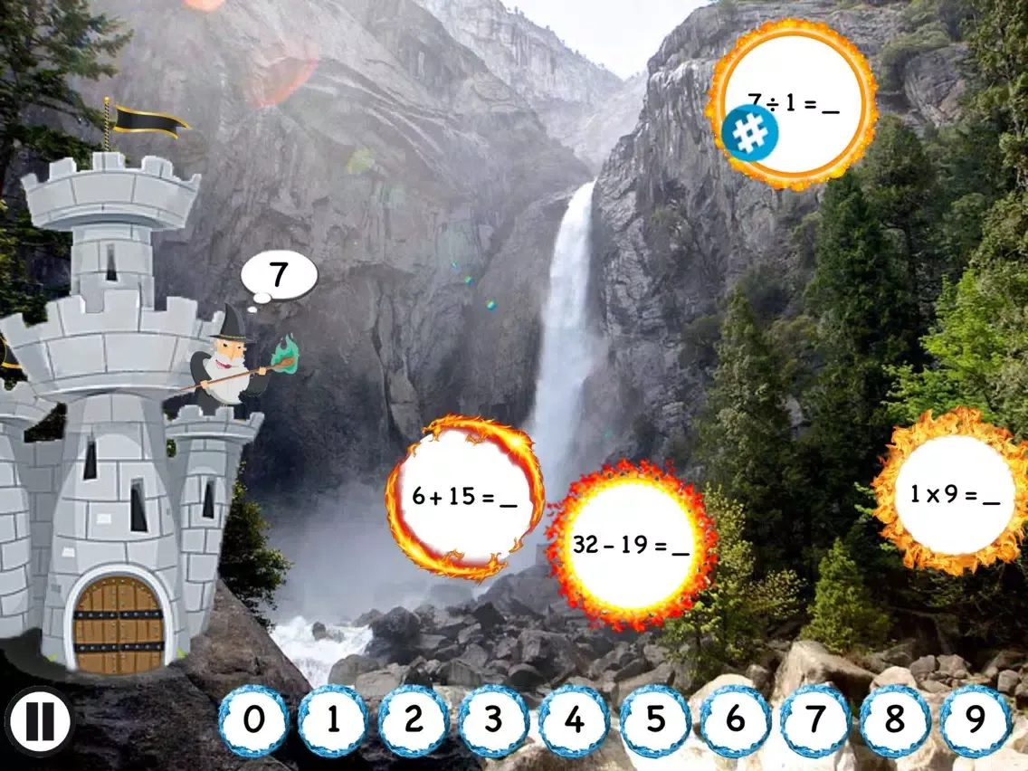 Capturas de tela do Math Castle - School Edition iPad 