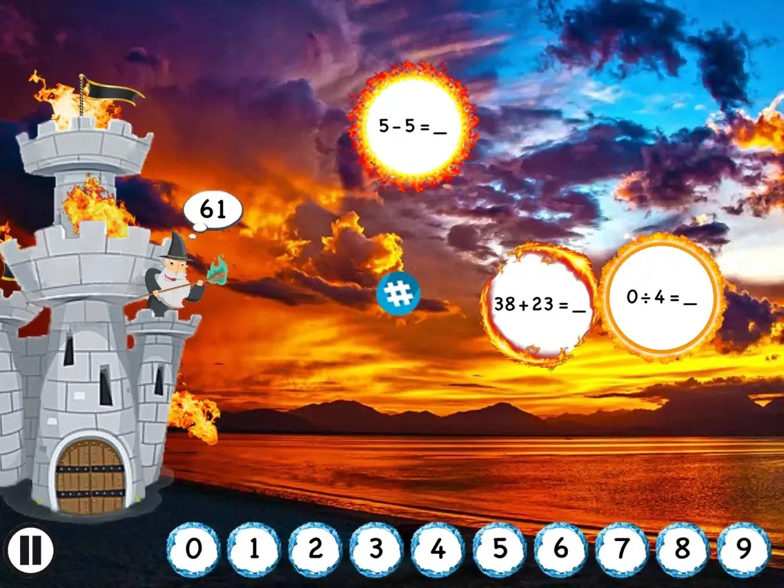 Capturas de tela do Math Castle - School Edition iPad 
