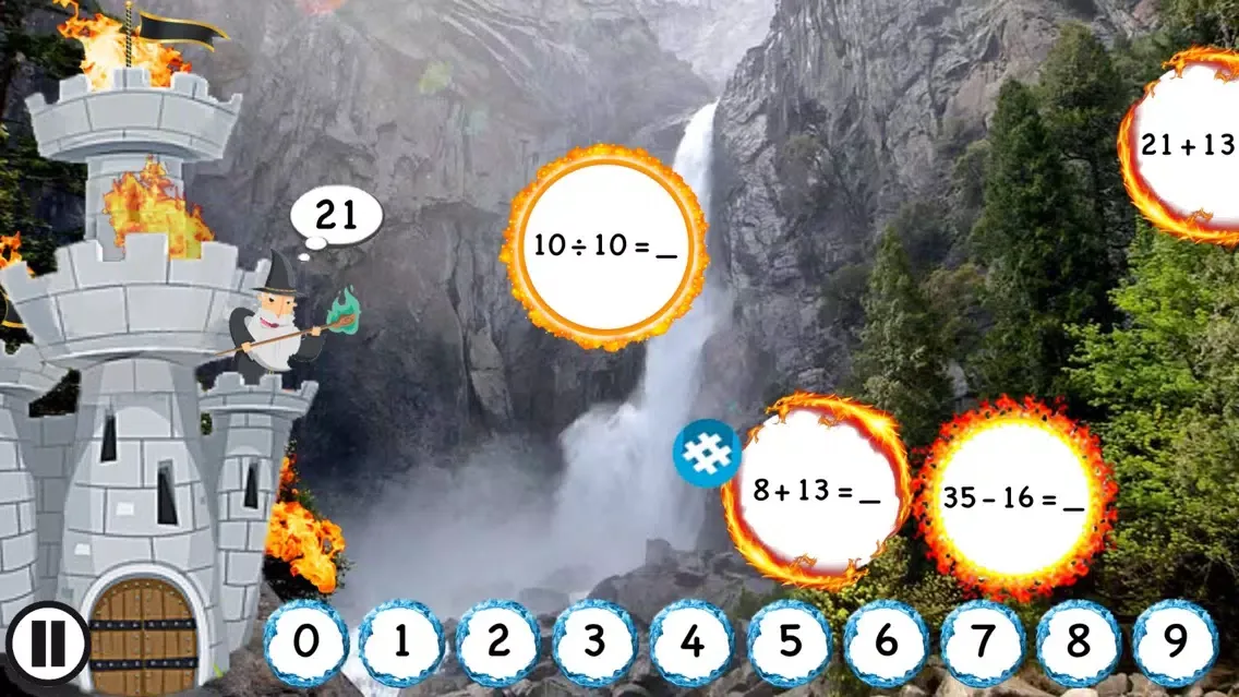 Capturas de tela do Math Castle - School Edition