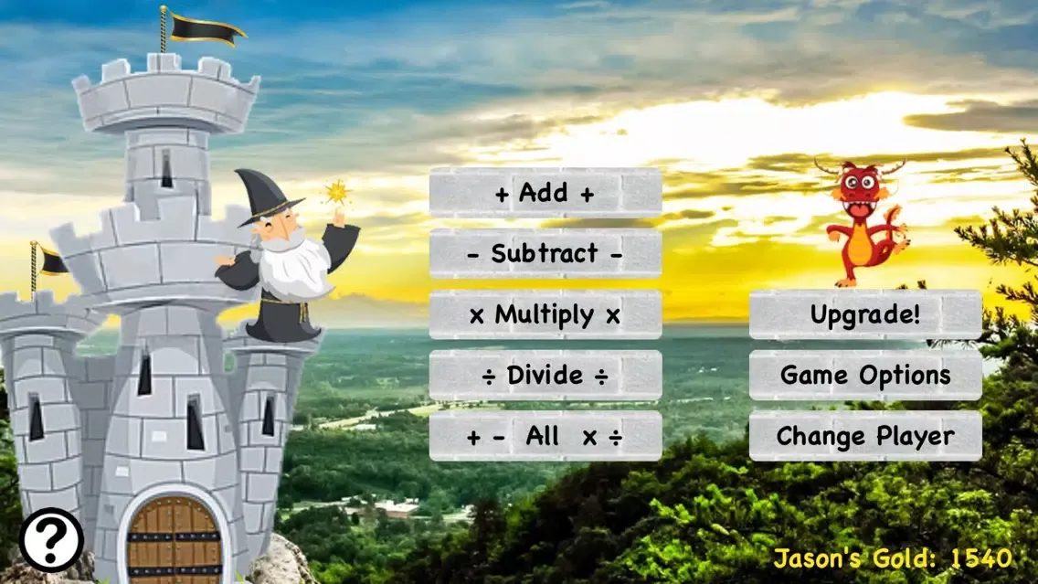 Capturas de tela do Math Castle - School Edition