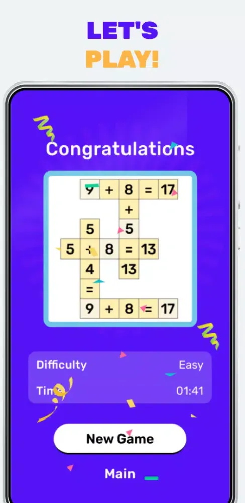 Screenshot di Math Cross