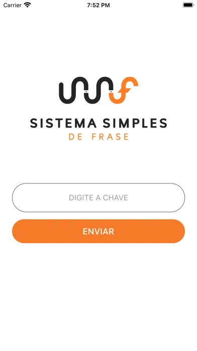 ภาพหน้าจอของ Sistema Simples de Frase